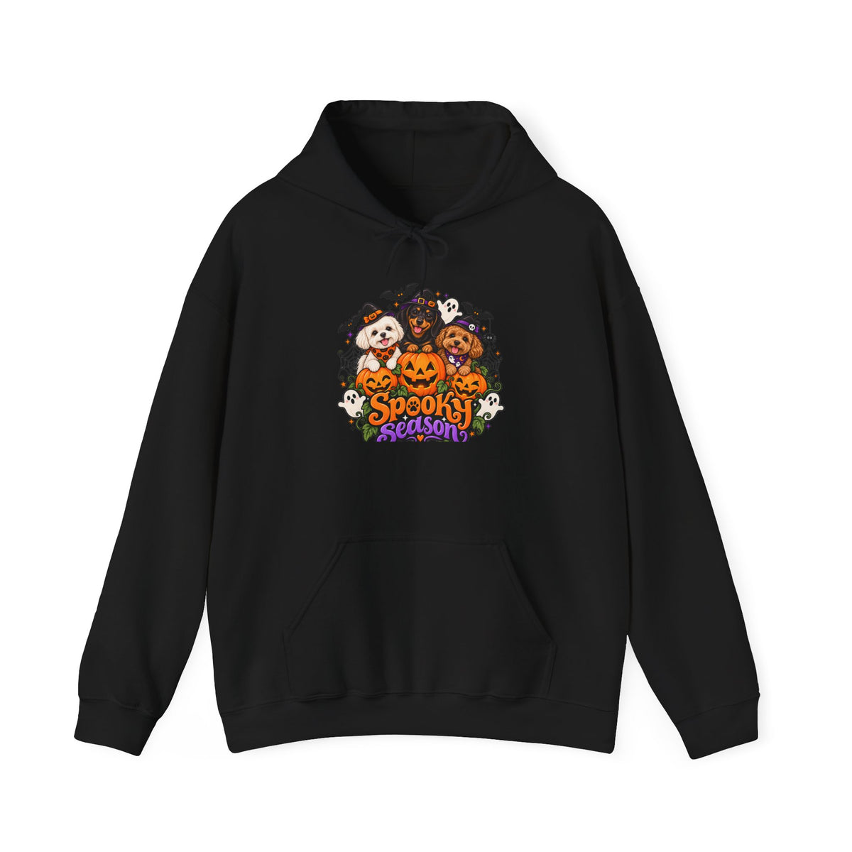 Spooky Season Pup Crew Halloween Hoodie