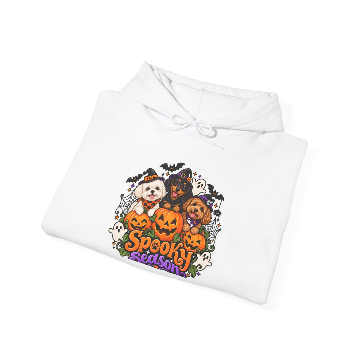 Spooky Season Pup Crew Halloween Hoodie