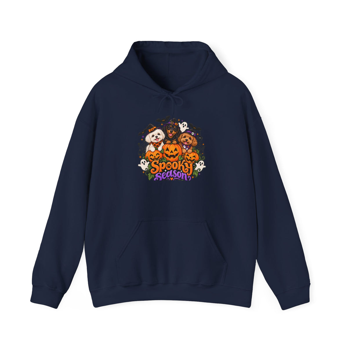Spooky Season Pup Crew Halloween Hoodie