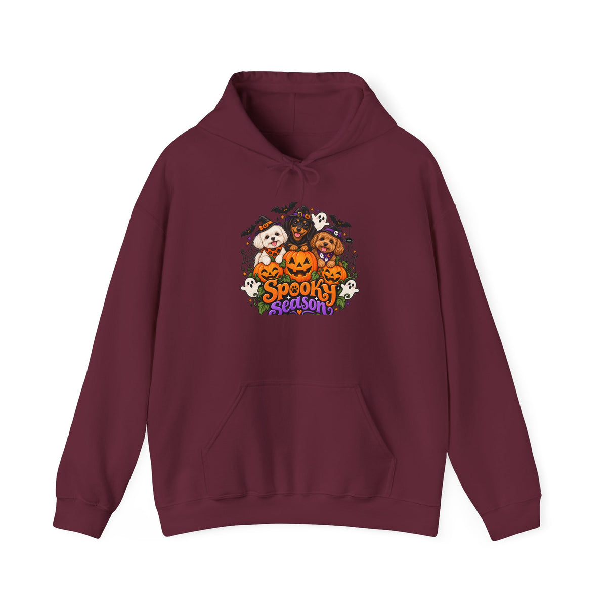 Spooky Season Pup Crew Halloween Hoodie