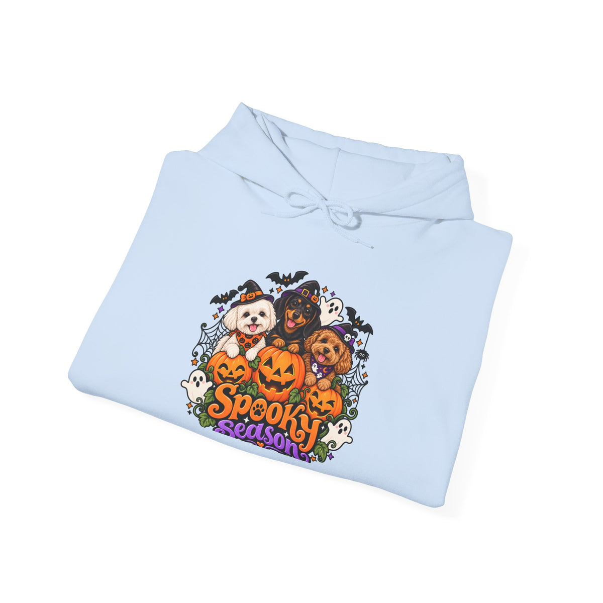 Spooky Season Pup Crew Halloween Hoodie