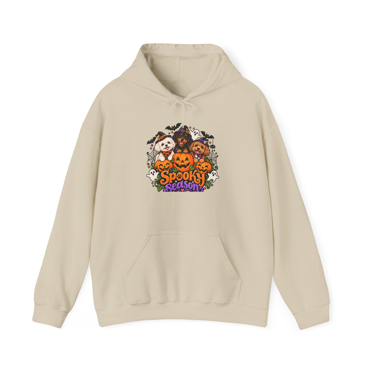 Spooky Season Pup Crew Halloween Hoodie