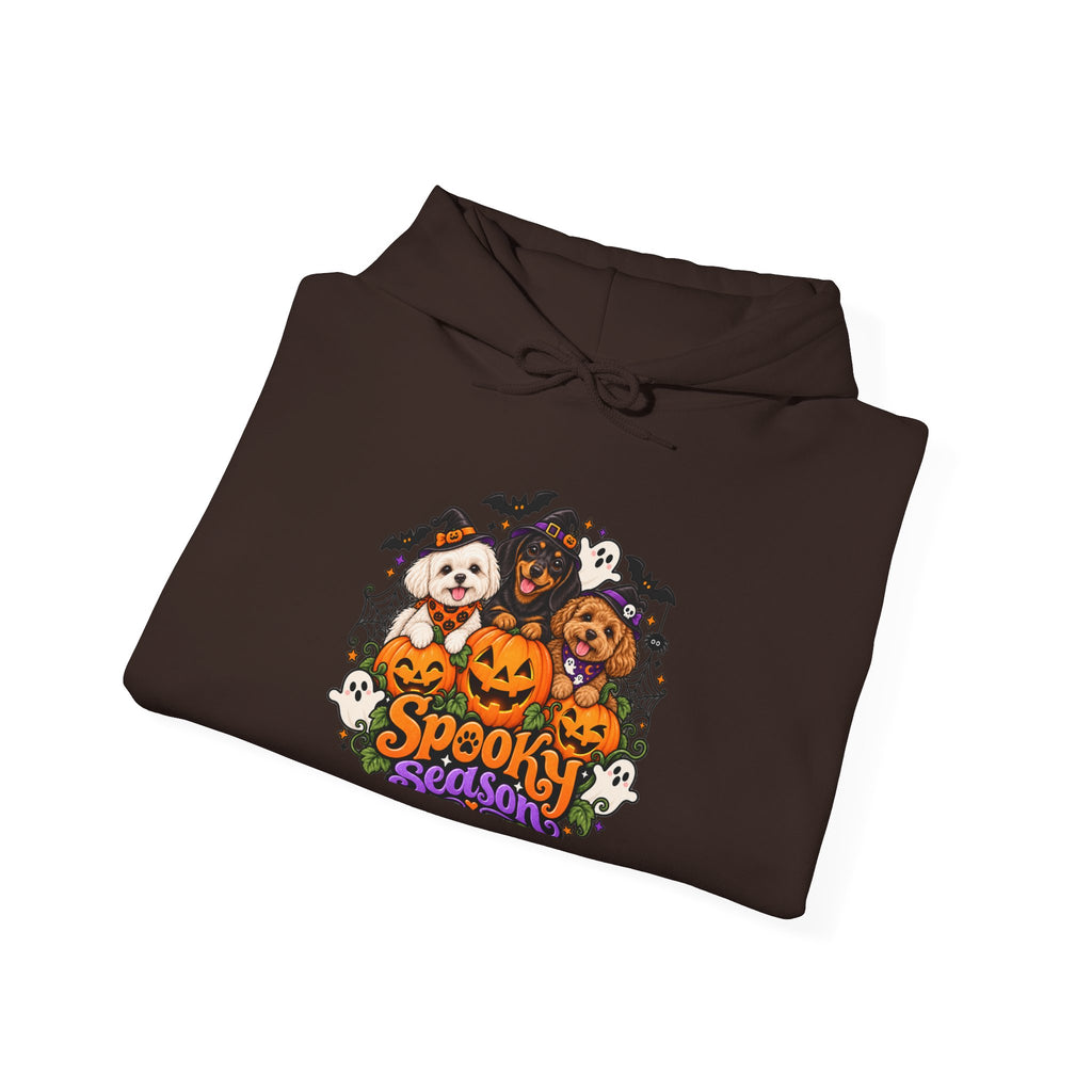 Spooky Season Pup Crew Halloween Hoodie