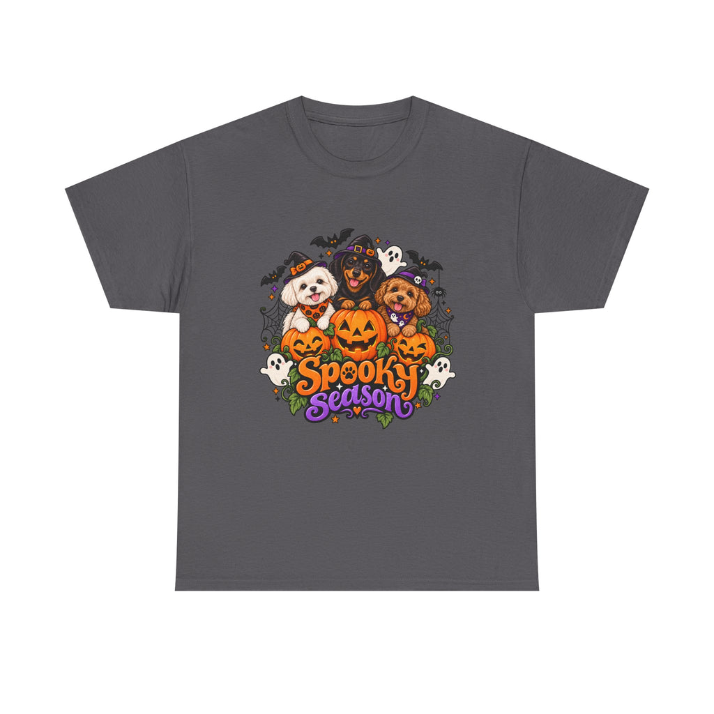 Spooky Season Pup Crew Halloween T-Shirt