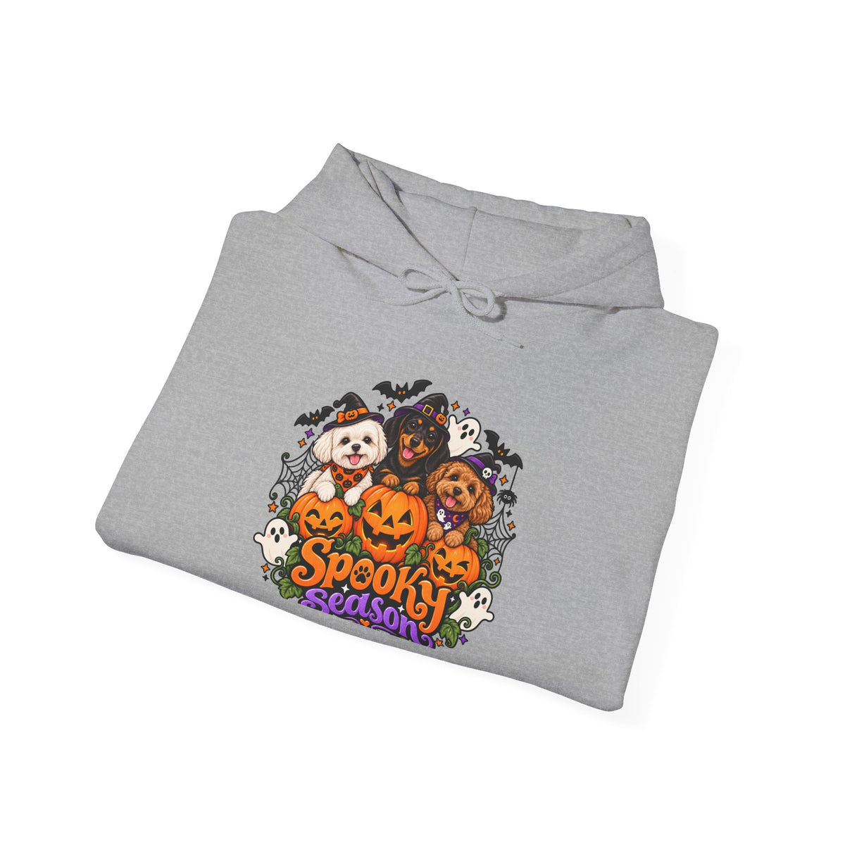 Spooky Season Pup Crew Halloween Hoodie
