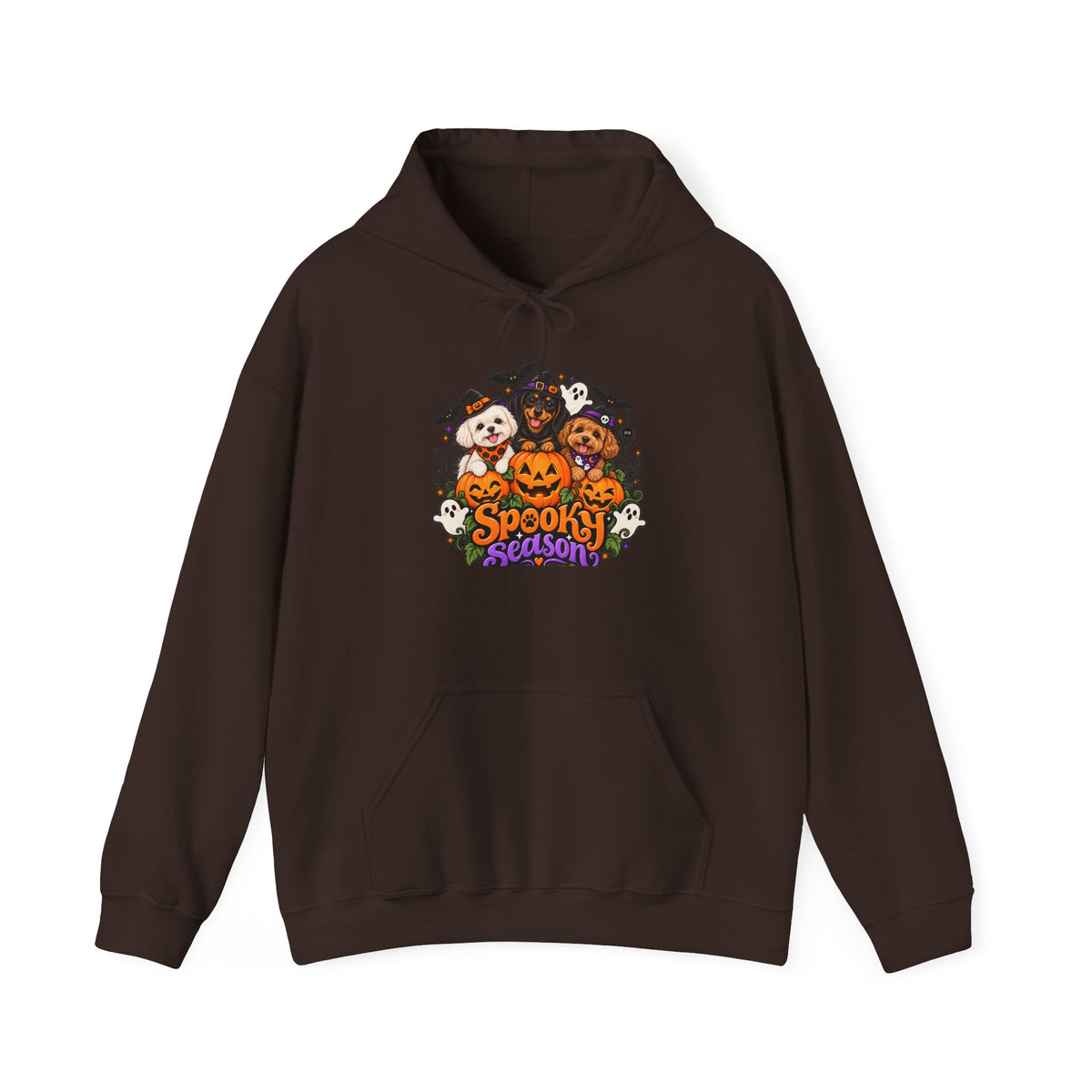 Spooky Season Pup Crew Halloween Hoodie