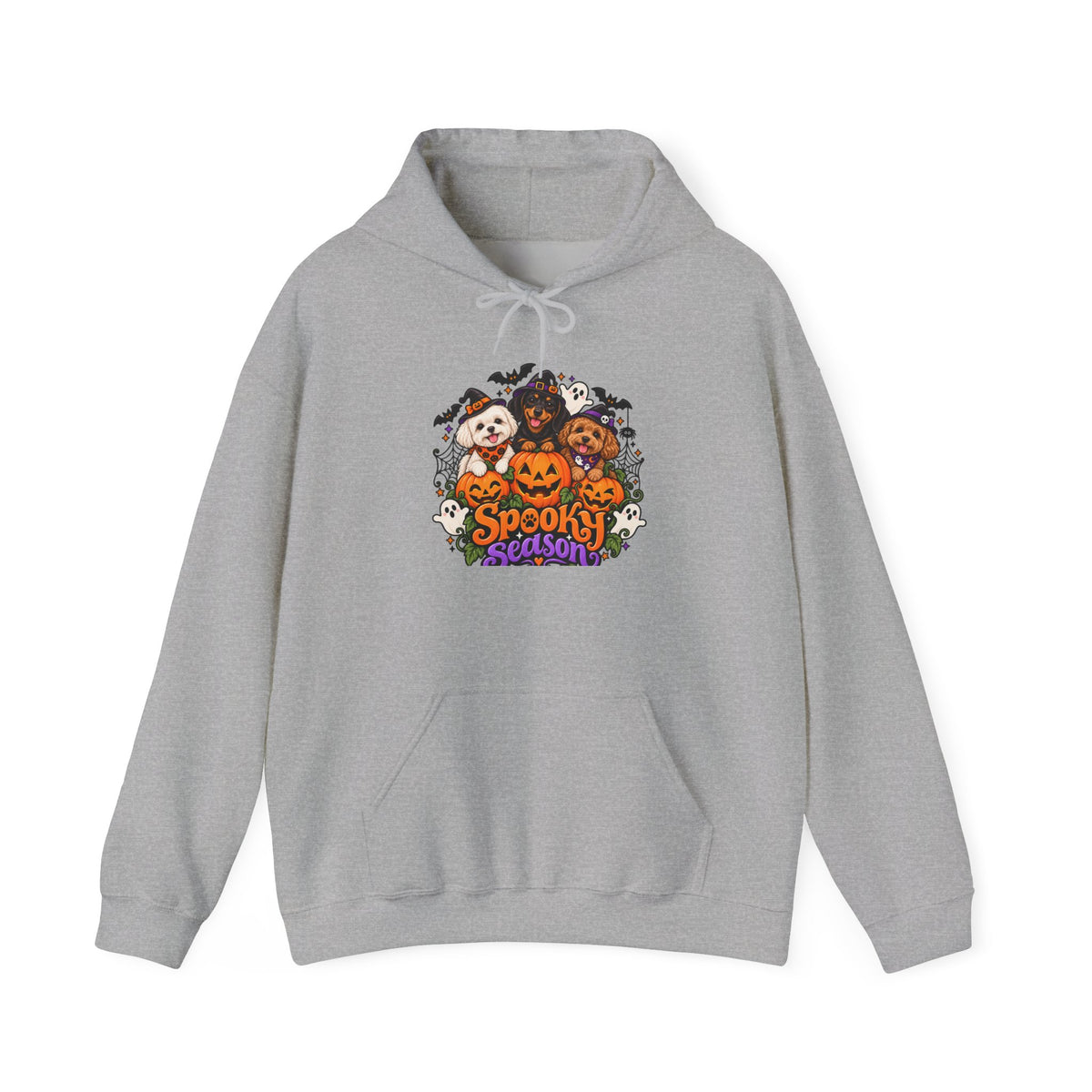 Spooky Season Pup Crew Halloween Hoodie