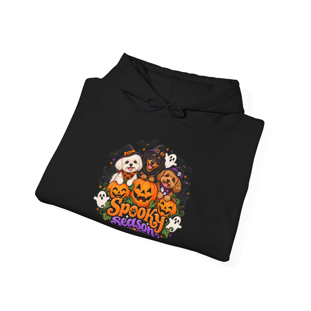 Spooky Season Pup Crew Halloween Hoodie