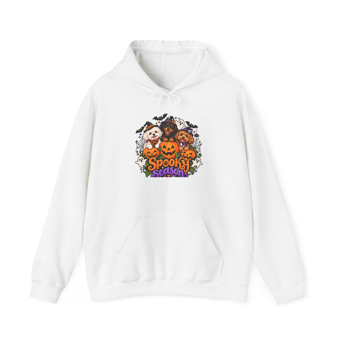 Spooky Season Pup Crew Halloween Hoodie