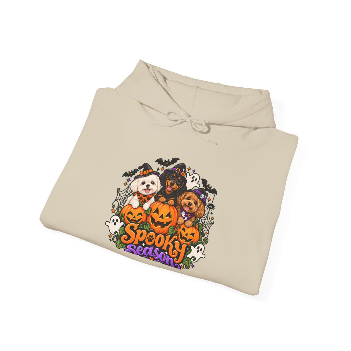 Spooky Season Pup Crew Halloween Hoodie