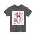 Boo-Jee Ghost T-Shirt - Pink Polka Dot Halloween