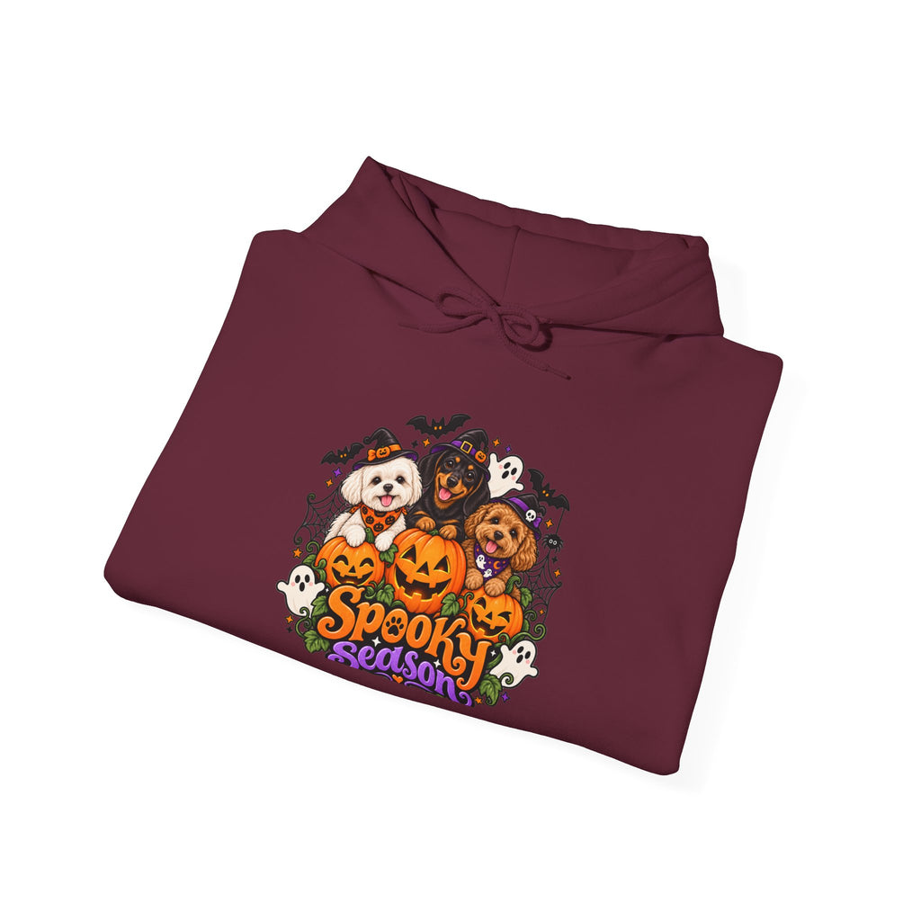 Spooky Season Pup Crew Halloween Hoodie