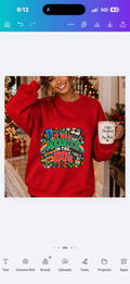 Merrier in the 80s Christmas PNG – Retro 80s Digital Download
